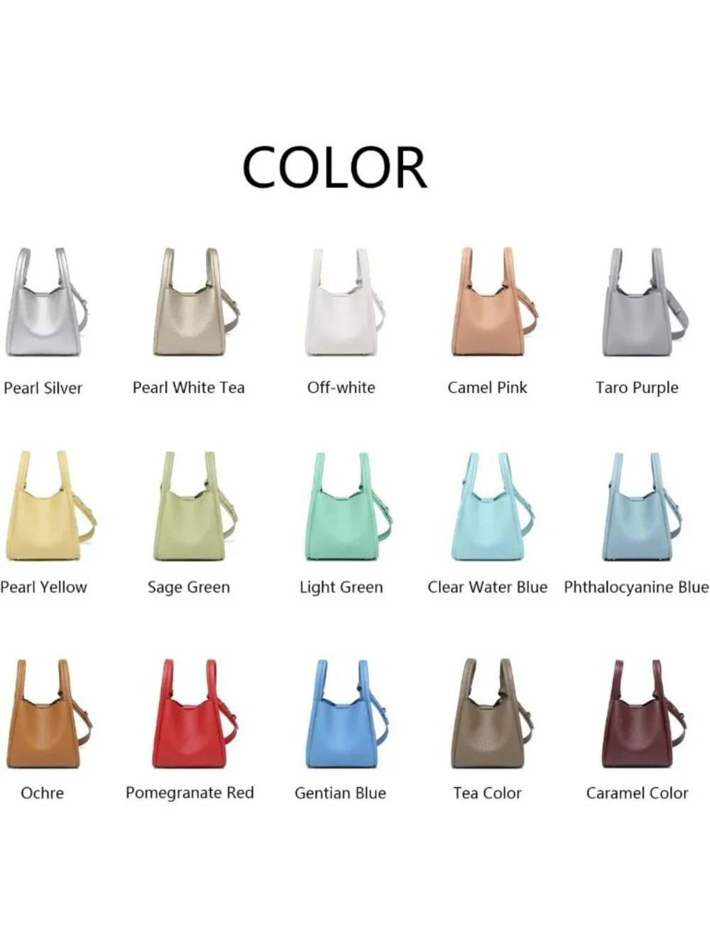 Chic Mini PU Bucket Crossbody Bag with Magnetic Closure - Stylish & Versatile